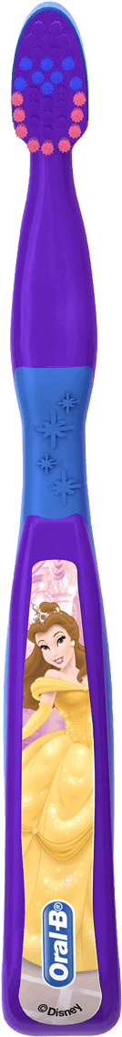 Oral B Pro Health Stages Disney Princess Manual Toothbrush - Oral B Belle Toothbrush (1200x1200), Png Download
