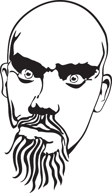 Face, Hair, Bald, Freak, Facial, Goatee - Rostro Vector (372x640), Png Download