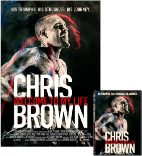 Dvd - Poster Combo - Welcome To My Life Chris Brown Dvd Cover (360x360), Png Download