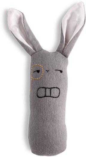 Monocle Bunny Rattle - Monocle (700x700), Png Download