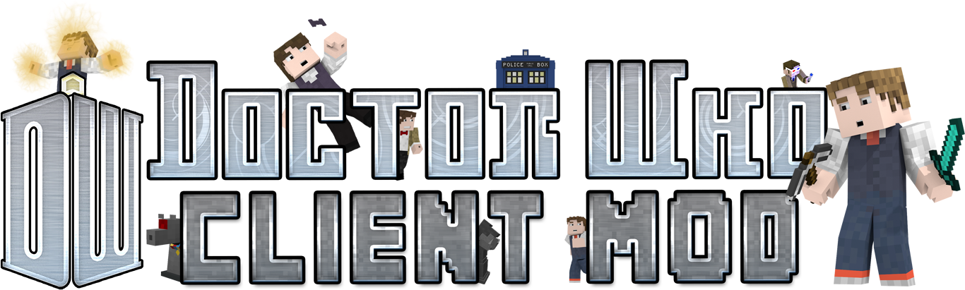 Current Development Stage - Doctor Who Client Mod Minecraft Download 1.7 10 (1391x413), Png Download