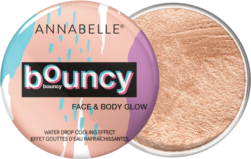 Bouncy Bouncy Face & Body Glow - Annabelle (1000x1000), Png Download