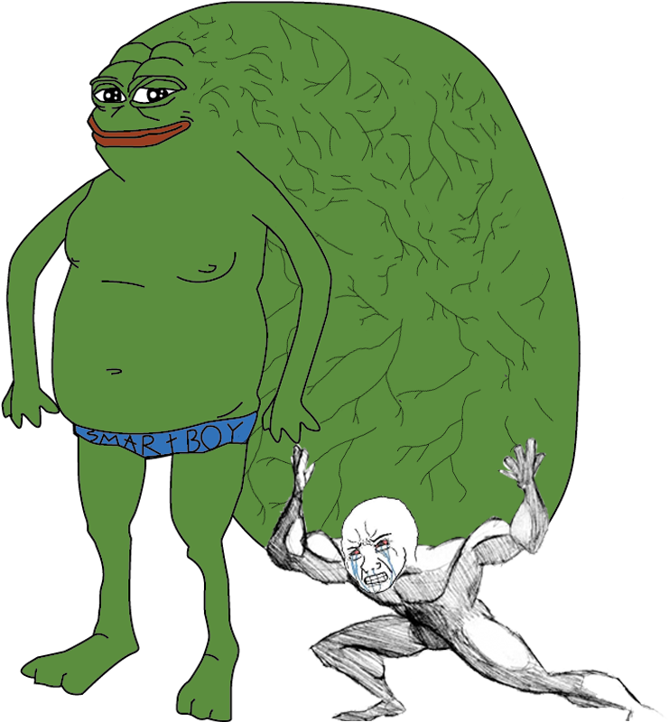My Pepe Is Smarter Than Yours Op (1000x800), Png Download