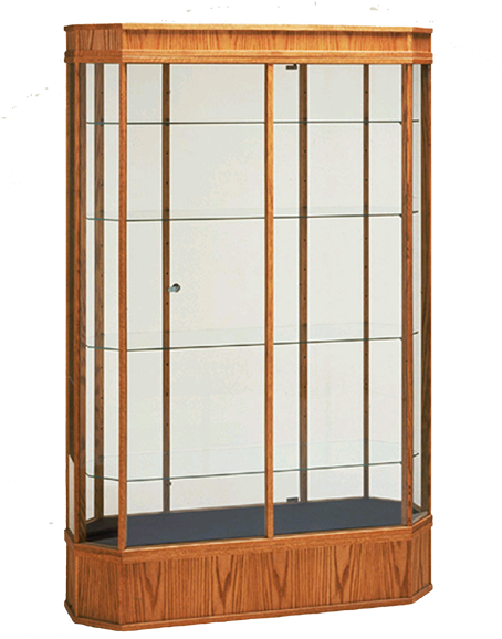 Classic Stretch Octagon Display Tower - Display Cases (560x700), Png Download