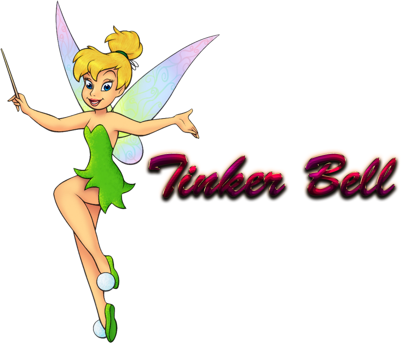 Disney Tinker Bell Clear Background (1565x1200), Png Download