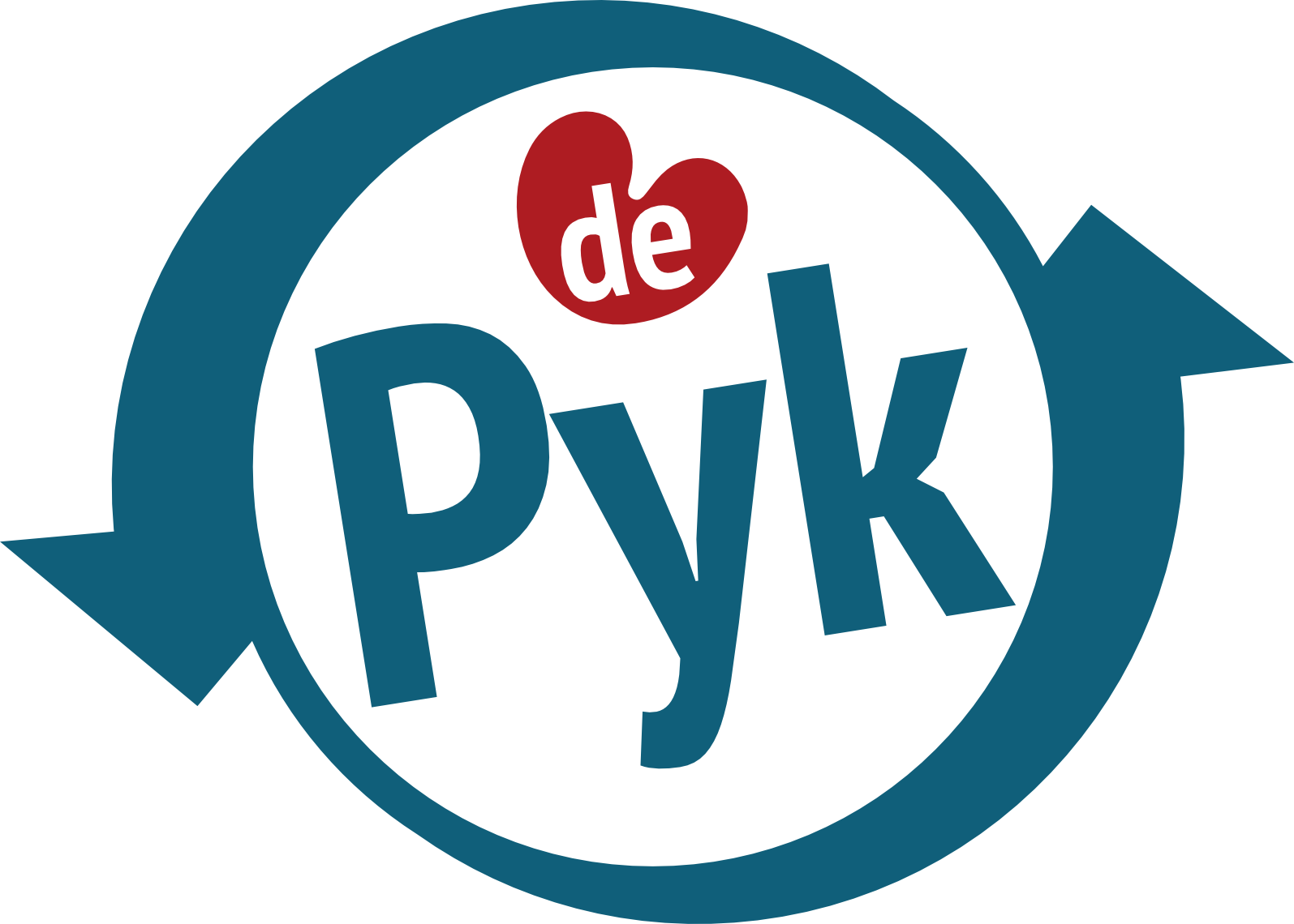 Pyk Logo Groot - Friesland (1595x1140), Png Download