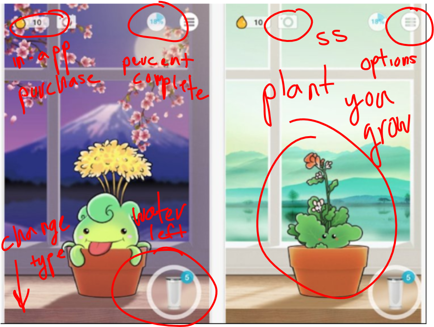 Home Screen - Plants In Plant Nanny (960x720), Png Download