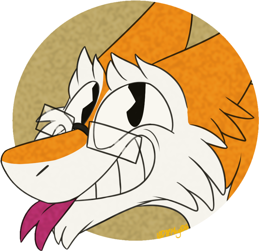 Cuphead-inspired Boss Icon - Cartoon (1000x1000), Png Download