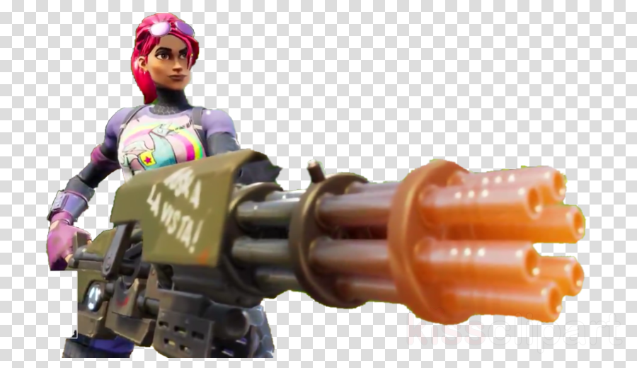 Download Fortnite Minigun Png Clipart Fortnite Battle - Gif Png Transparent Background Fortnite (900x520), Png Download