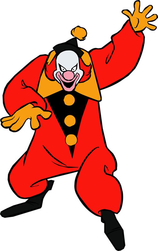 Circus Clown - Scooby Doo Villains Clown (505x800), Png Download