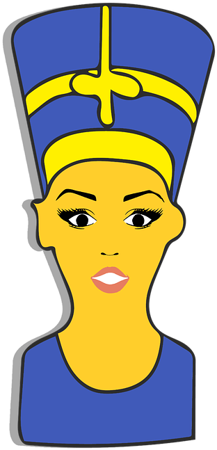 Nefertiti, Emoji, Clipart, Sticker, Shocked - Emoji (720x720), Png Download