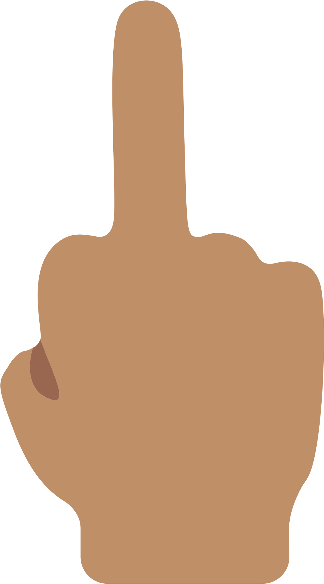 File Emoji U Wikimedia Commons Png Middle Finger Emoji (2000x2000), Png Download