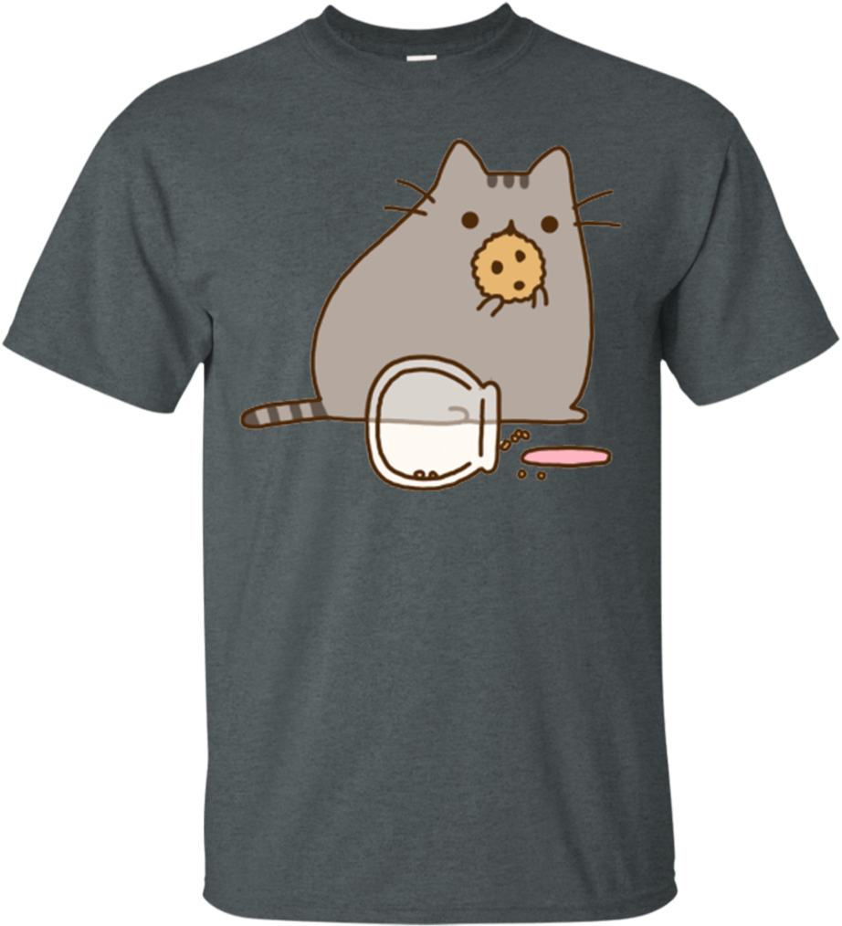 Pusheen The Cat Cookie Shirt Funny Pusheen Cat Gift - Pusheen The Cat (1024x1024), Png Download