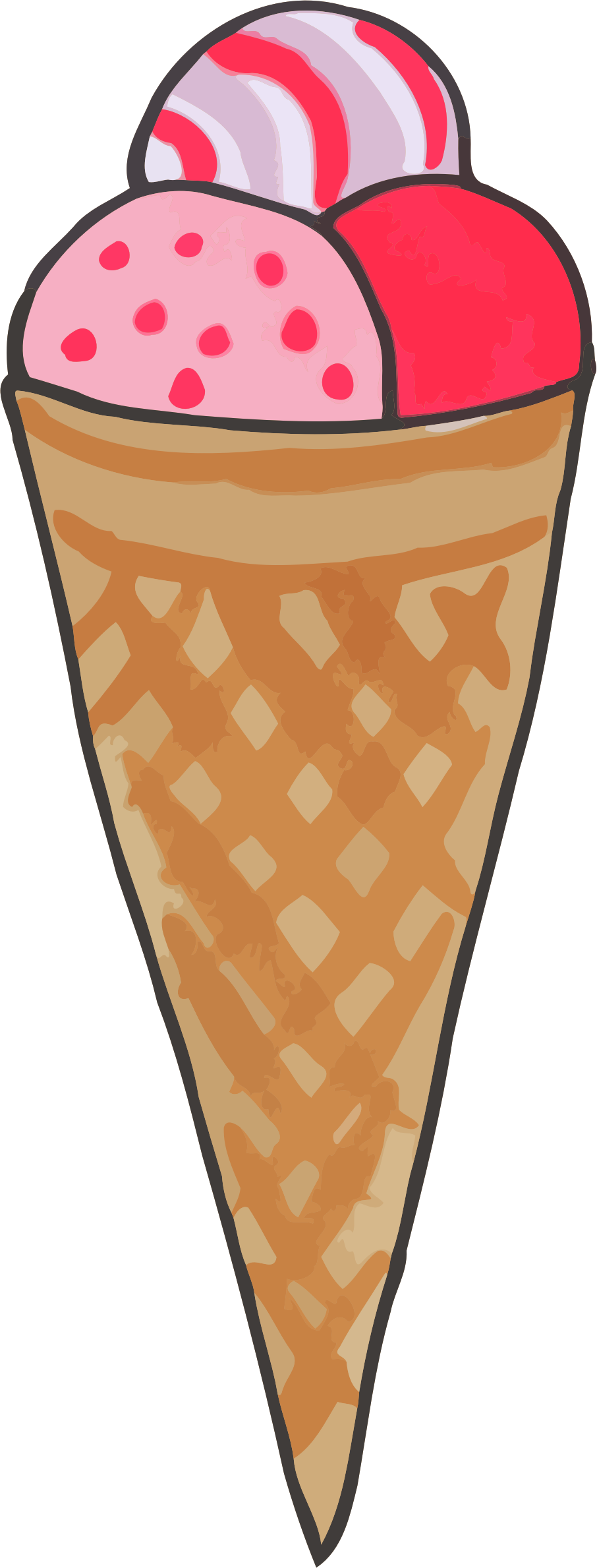 Clipart Ice Cream 11 Chinese Character For Food Food - Clip Art (906x2378), Png Download