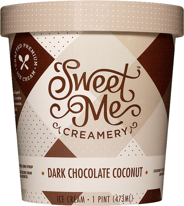 Sweet Me Creamery Ice Cream Vanilla Bean, 1 Pint (627x700), Png Download