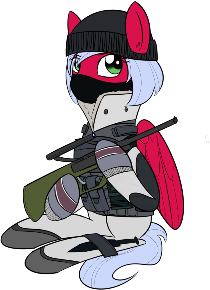 Casualcolt, Clothes, Combat, Costume, Dead Source, - Mlp Rainbow Six Siege (768x1024), Png Download