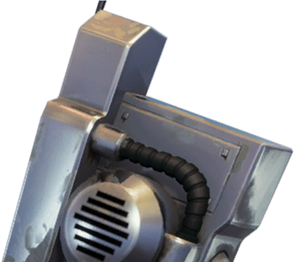 The - Fortnite Steel Cast Back Bling (912x516), Png Download