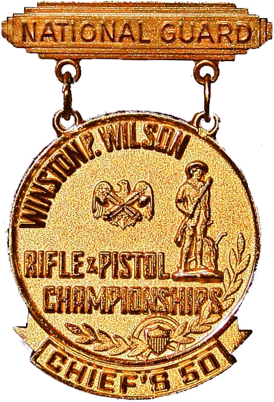 Chiefs 50 Marksmanship Badge - Marksmanship Badges (547x802), Png Download