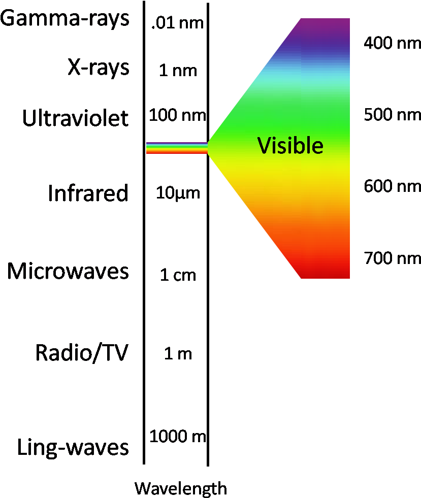 Electromagnetic Spectrum - Electromagnetic Spectrum Visible Colors (887x1006), Png Download