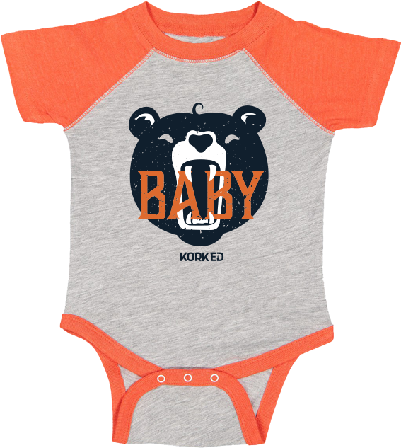 Baby Bear - Rs4430 Rabbit Skins Infant Baseball Fine Jersey Bodysuit (690x800), Png Download