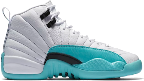 Air Jordan 12 Retro Gg Light Aqua Shoes - New Jordans 2018 For Girls (669x540), Png Download