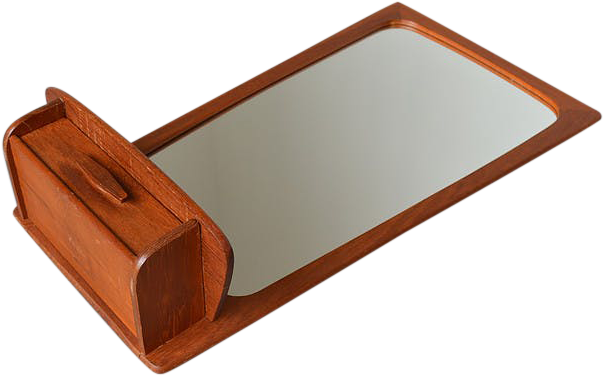 Vintage Mirror Png (669x669), Png Download