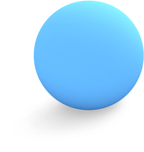 Blue Ball - Sphere (1080x1080), Png Download