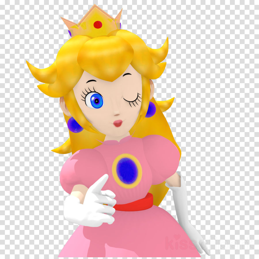 Princess Peach Mario 64 Clipart Super Mario 64 Ds Princess - Princess Peach (900x900), Png Download