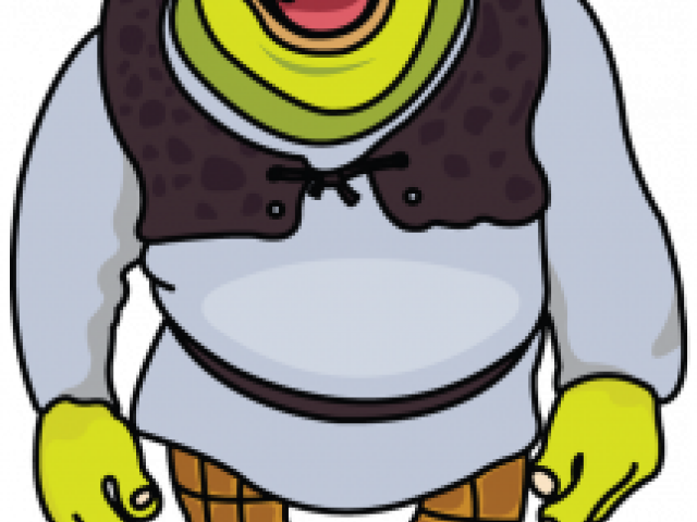 Shrek Clipart Dreamworks - Shrek Drawing (640x480), Png Download