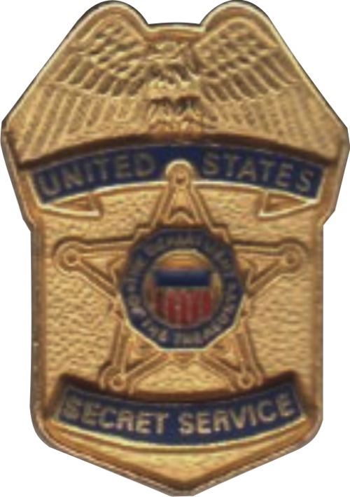 Badges Clipart Secret Service - Oldest Secret Service Badge (500x709), Png Download