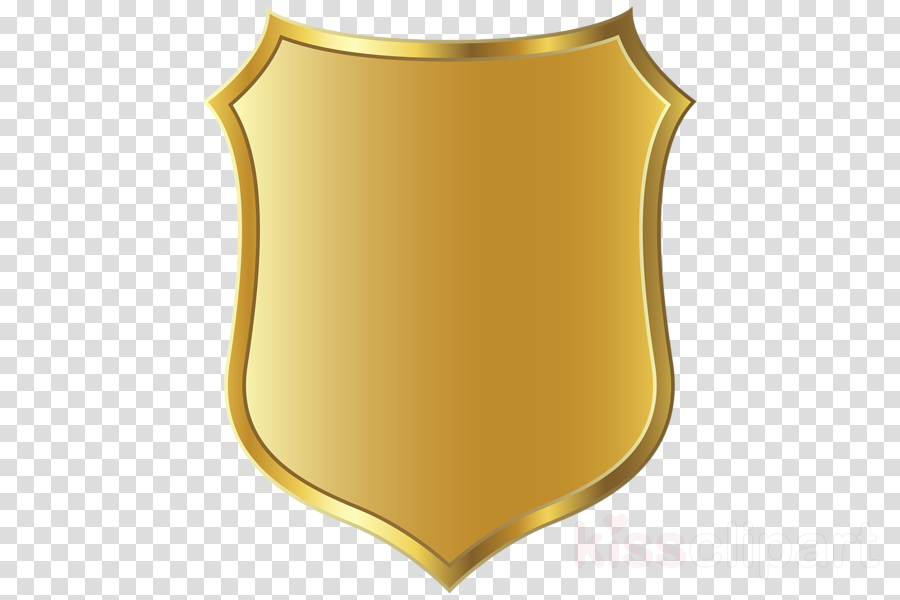 Badge Clipart Badge Police Clip Art - Escudo Dorado Png (900x600), Png Download