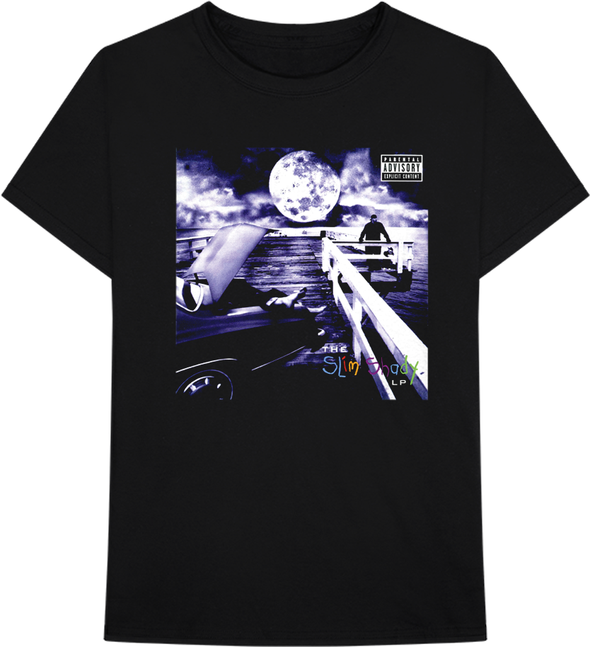 Slim Shady Lp T-shirt - Slim Shady Lp (1100x1100), Png Download