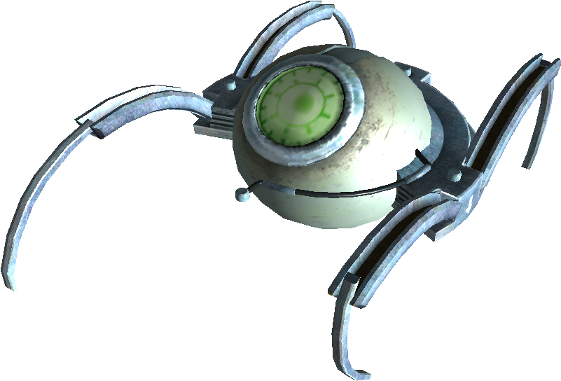 Fallout 3 Spider Drone (856x584), Png Download
