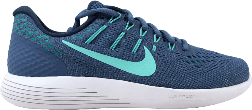 Wmns Lunarglide 8 'ocean Fog' - Nike (849x373), Png Download