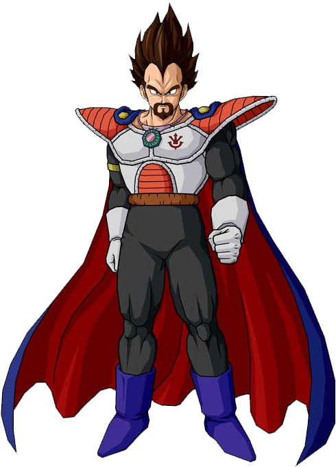 King Vegeta - Dragon Ball King Vegeta (550x717), Png Download