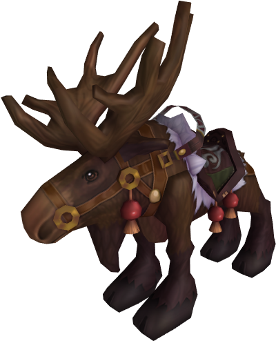 Id Moose Mount - Animal Figure (675x615), Png Download