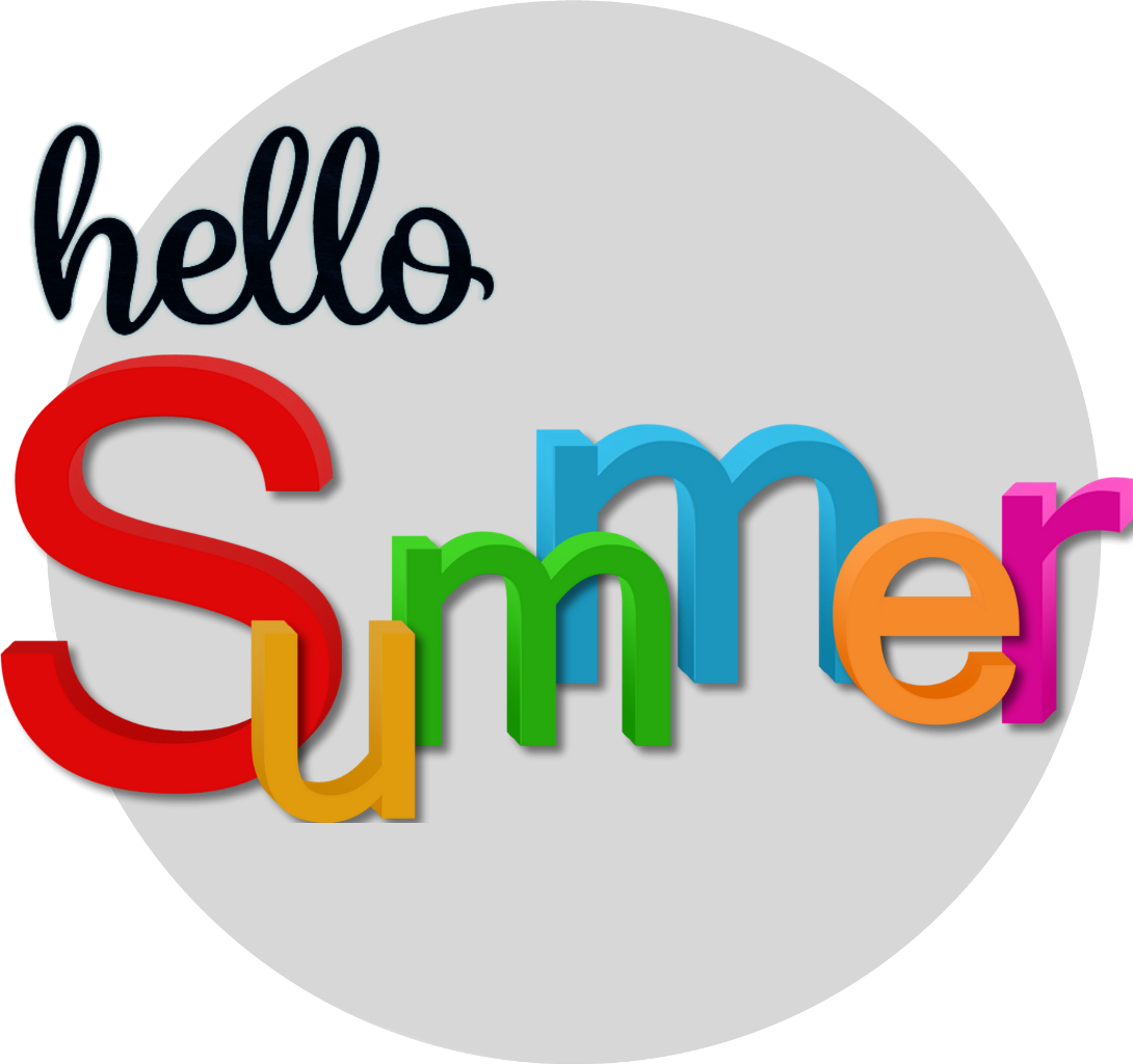 Summer Word Logo With Transparent Background (1090x1024), Png Download