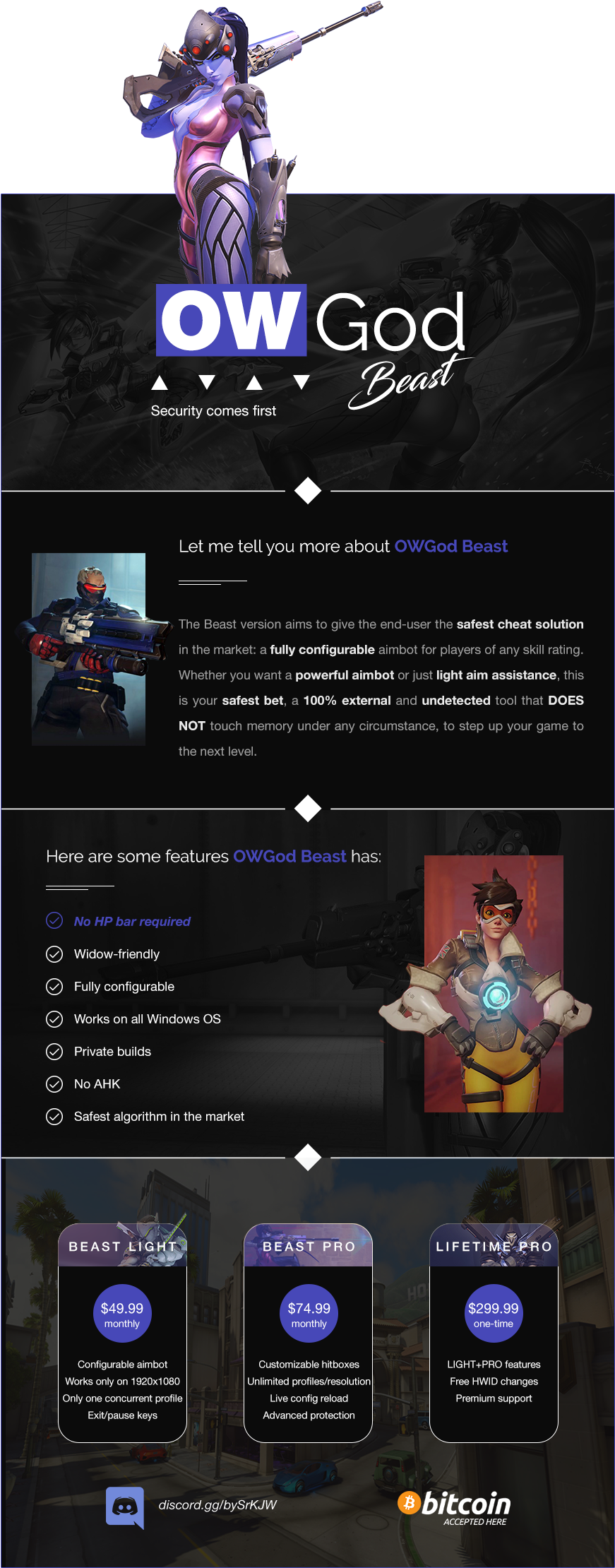 [selling] Owgod Beast Aimbot - Ow Overwatch Tracer Cosplay Zentai Suit Costumes Full (900x2288), Png Download