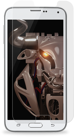 Bull W Hd Glass For Samsung Galaxy S5 - Bull W Hd Glass Protector For Apple Iphone 6 / 6s Kit (600x600), Png Download