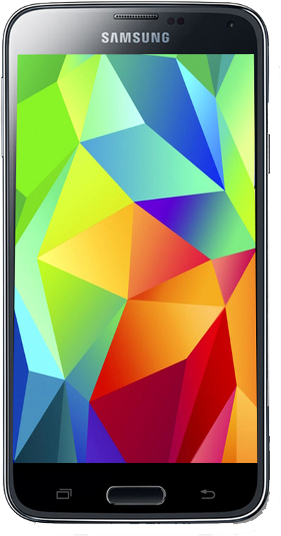 Samsung Galaxy S5 With Dock Repair - Samsung Galaxy S5 Charcoal Black (800x800), Png Download