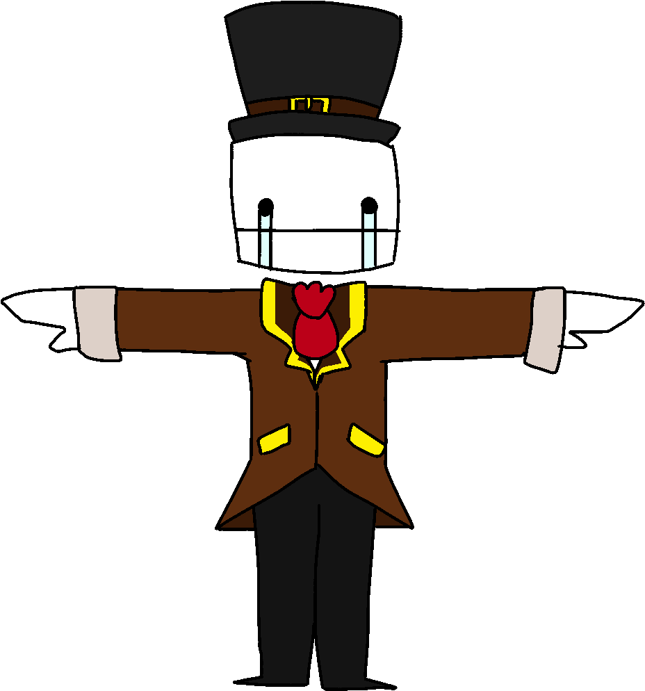Hatty T Pose (1000x1000), Png Download