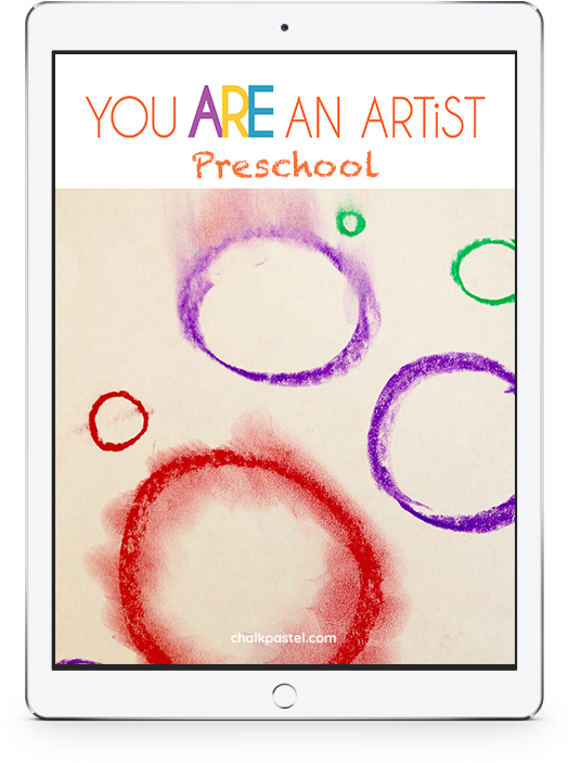 With Our Preschool Chalk Pastel Video Art Lessons Your - Artist (600x750), Png Download