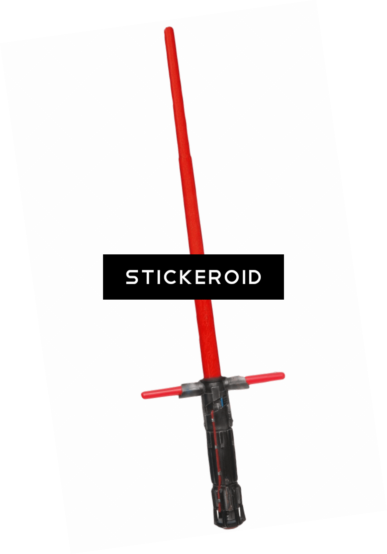 Red Lightsaber Kylo Ren (770x1102), Png Download