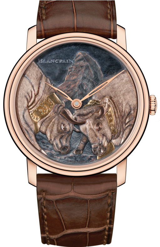 Close - Blancpain Villeret Moonphase & Complete Calendar (984x786), Png Download