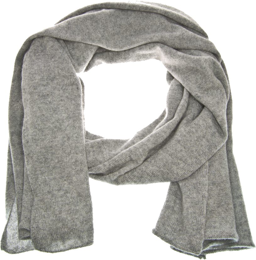 White Transparent Background Scarf (815x829), Png Download