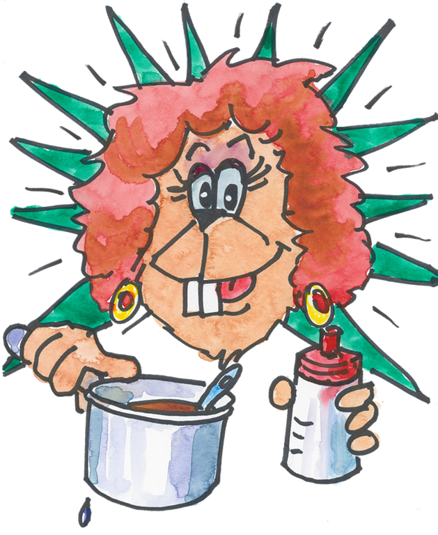 24-supermom - Cartoon (629x768), Png Download