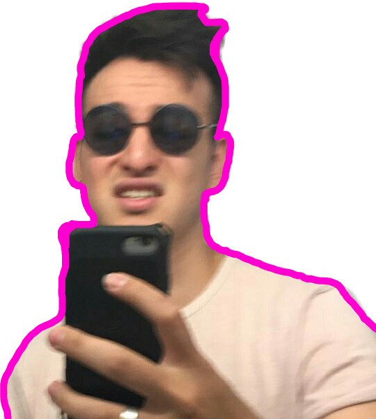 Jojigeorgemiller Joji Pinkguy Salamanderman Tvfilthyfra - Joji Miller Mirror Selfie (540x601), Png Download