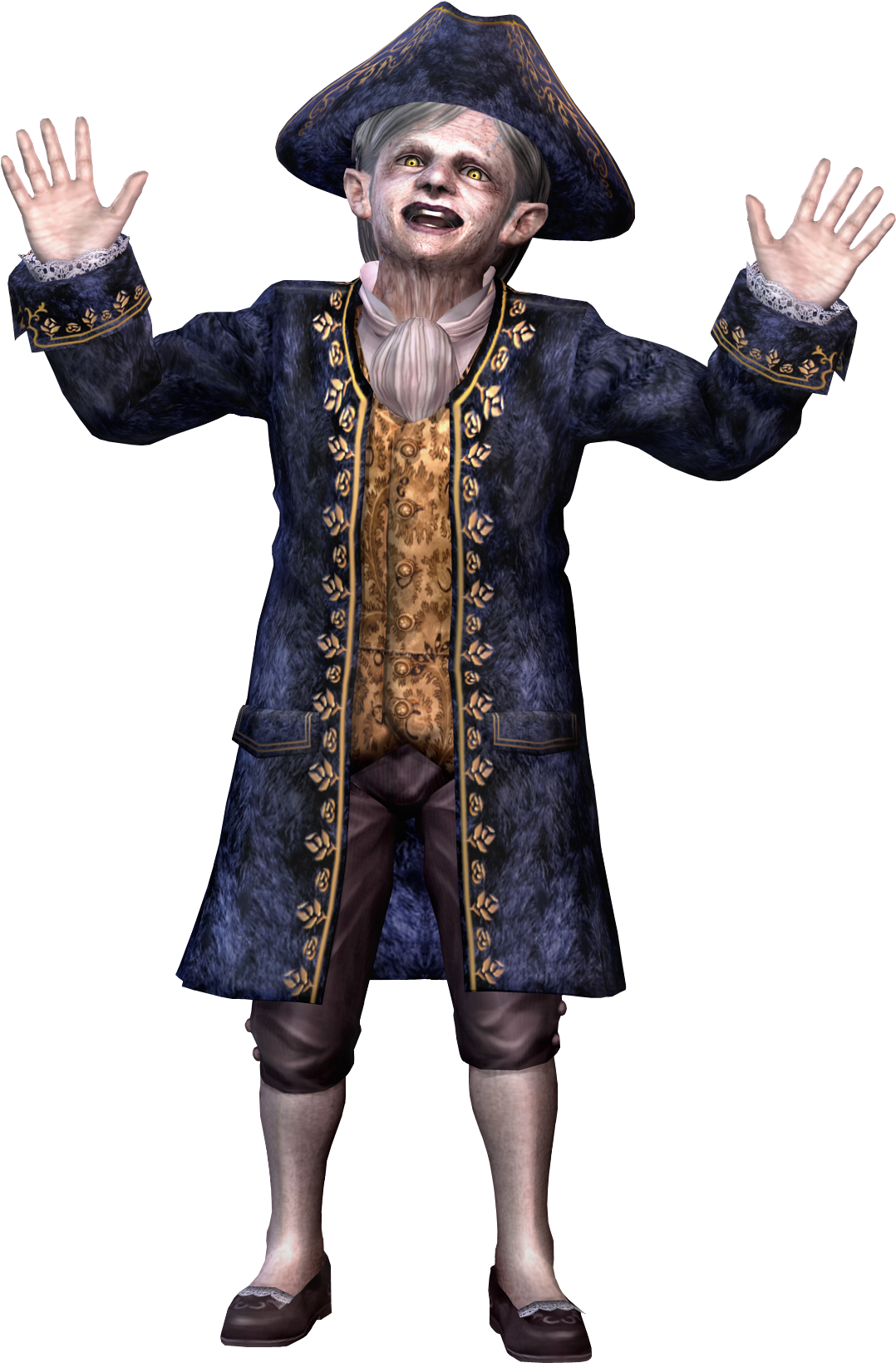 Ramón Salazar Re4 - Resident Evil 4 Salazar Transparent (1219x1734), Png Download