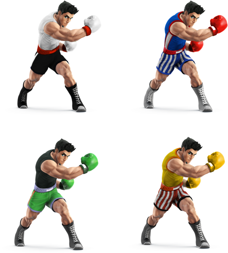 Little Mac Ssb4 Png Clip Transparent Download - Super Smash Bros Ultimate Wanted Characters (819x975), Png Download