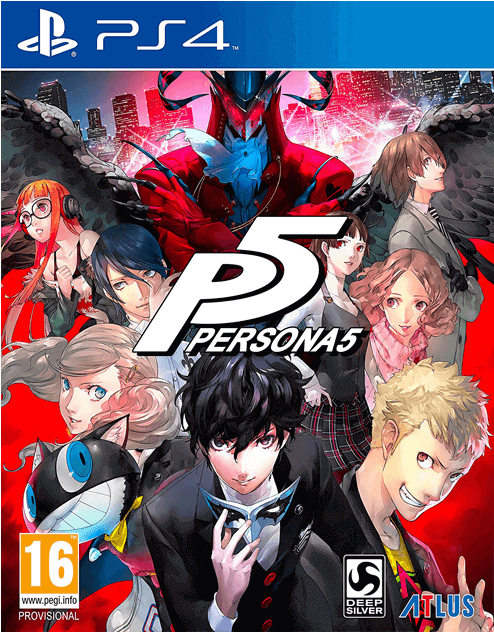Persona - Persona 5 Para Ps4 (552x700), Png Download
